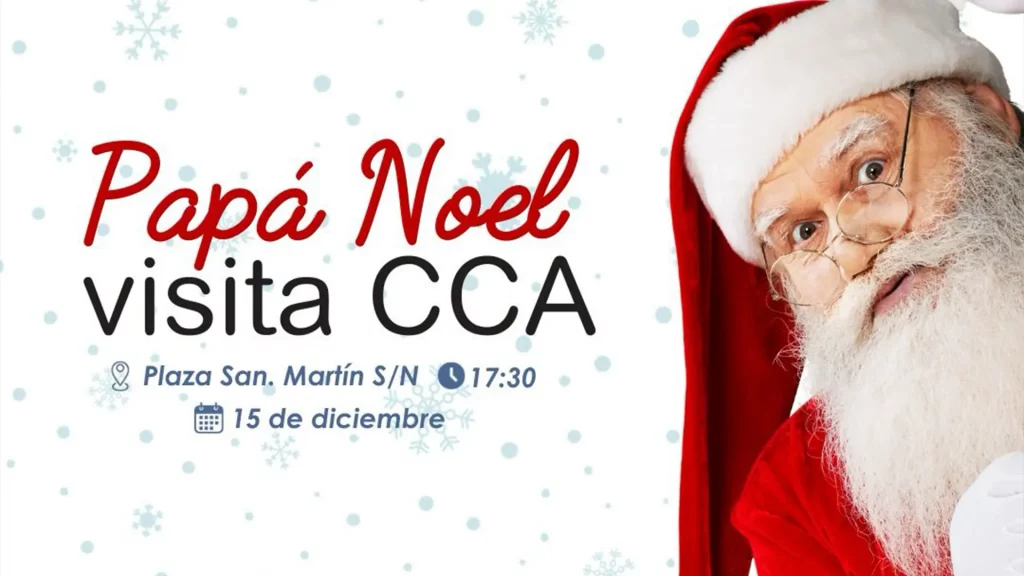 Papa Noel visita CCCA