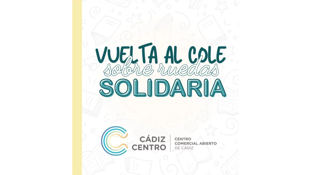 banner de la campaña de CCCA "Vuelta al cole sobre ruedas solidarias"