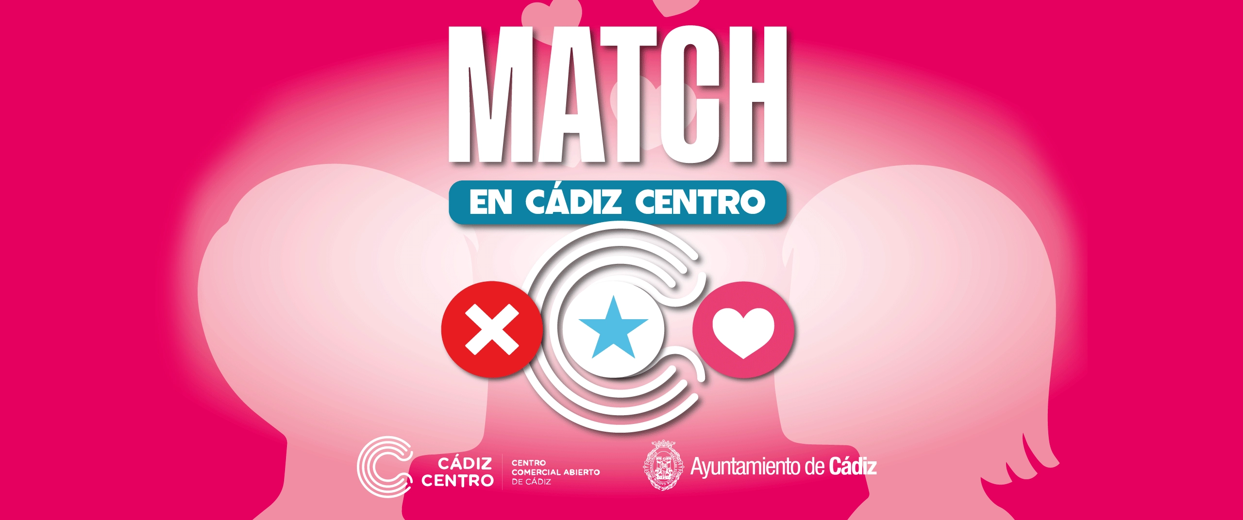 banner cartel campaña san valentín cádiz centro comercial abierto