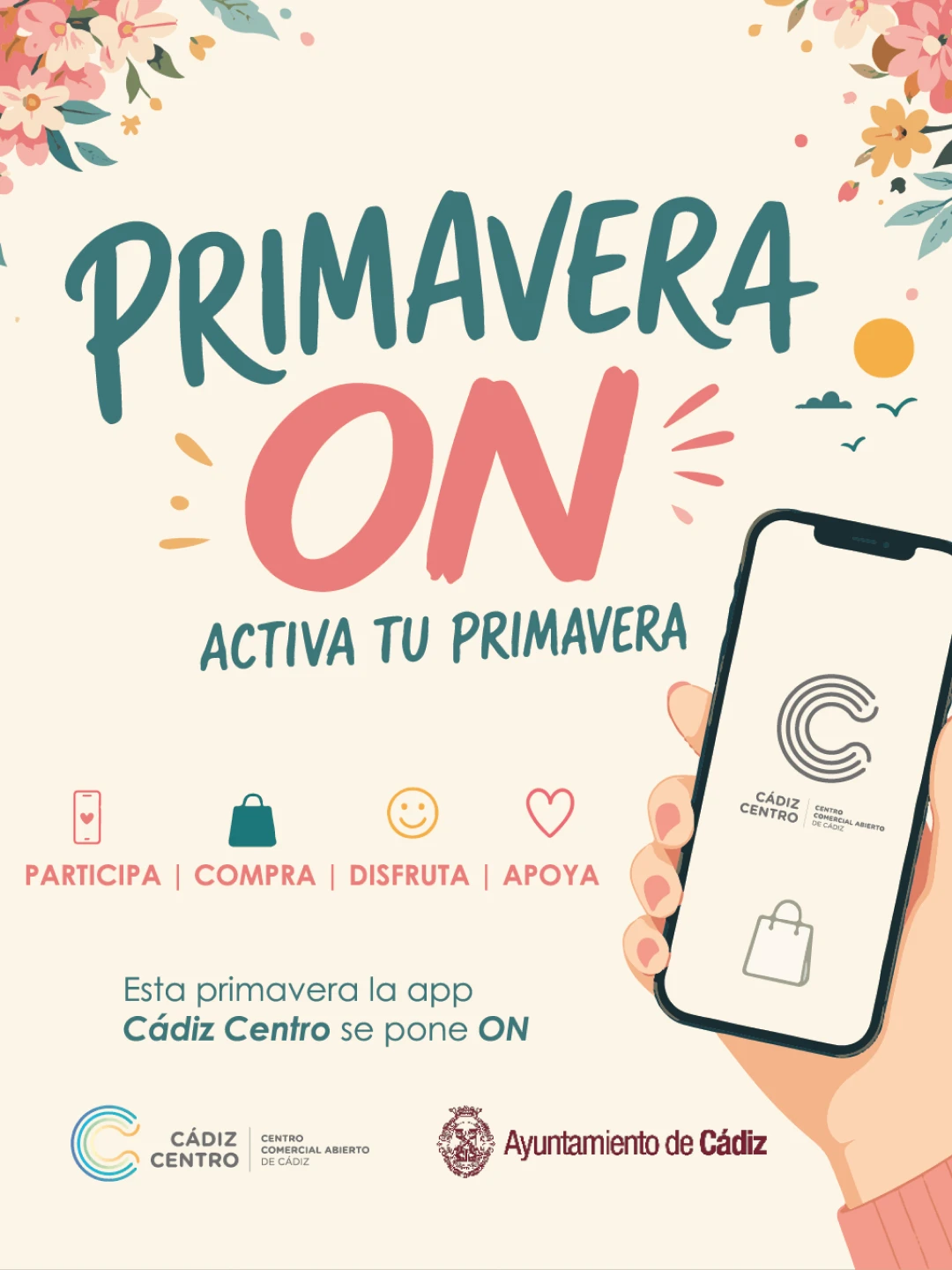 BANNER CAMPAÑA DE PRIMAVERA CÁDIZ CENTRO COMERCIAL ABIEERTO